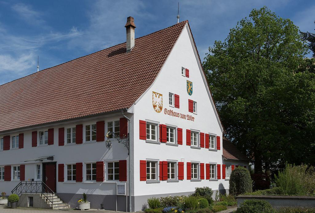 Hotel Gasthaus Adler Bad Waldsee Exteriör bild